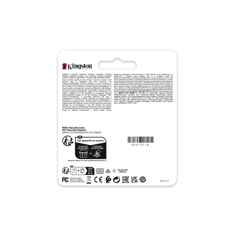 Karta pamięci Flash Kingston Technology 32GB SDHC UHS-I Industrial pSLC