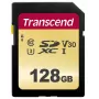 Flash Memory Transcend 128GB SDXC UHS-I 500S