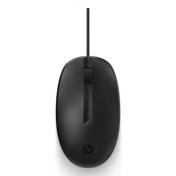 Mysz HP 125 optyczna przewodowa USB czarna