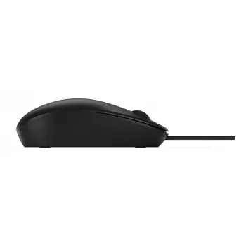 Mysz HP 125 optyczna przewodowa USB czarna