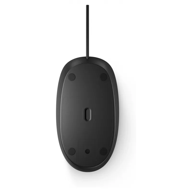 Mysz HP 125 optyczna przewodowa USB czarna