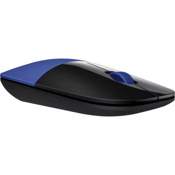 Mysz bezprzewodowa HP Z3700, niebieska, oburęczna, optyczna, RF, 1200 DPI