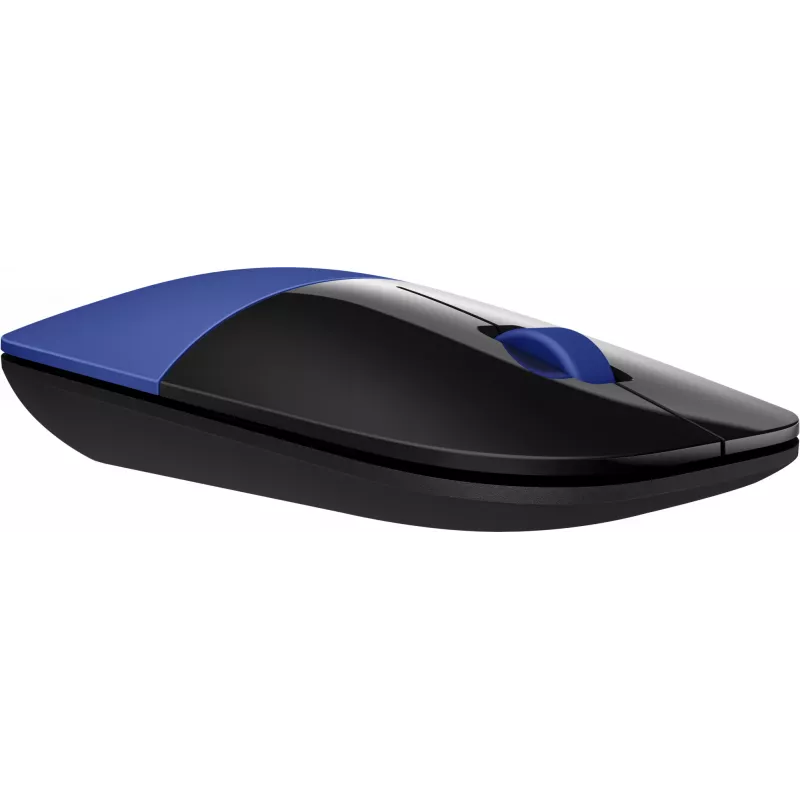 Mysz bezprzewodowa HP Z3700, niebieska, oburęczna, optyczna, RF, 1200 DPI