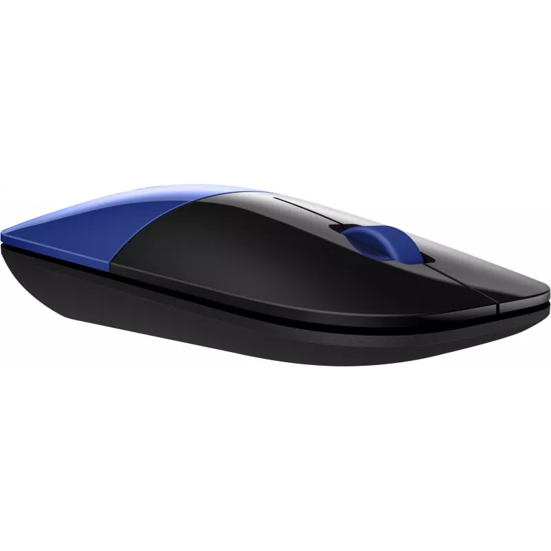 Mysz bezprzewodowa HP Z3700, niebieska, oburęczna, optyczna, RF, 1200 DPI