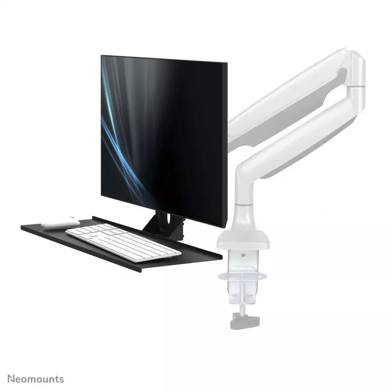 Neomounts KEYB-V200Czarny półka na klawiaturę/mysz montaż VESA - szer. 65 cm