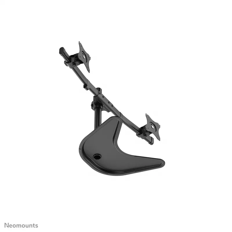 Uchwyt do monitora Neomounts NM-D335DBLACK 10-27 cali, Zacisk/Wolnostojący/Grommet, 8 kg, 25,4 cm (10 cali), 68,6 cm (27 cali), 100 x 100 mm, Czarny