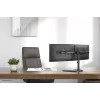 Uchwyt do monitora Neomounts NM-D335DBLACK 10-27 cali, Zacisk/Wolnostojący/Grommet, 8 kg, 25,4 cm (10 cali), 68,6 cm (27 cali), 100 x 100 mm, Czarny