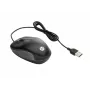 Mysz HP USB Travel, oburęczna, optyczna, USB Type-A, 1000 DPI, czarna