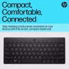 Kompaktowa klawiatura Bluetooth HP 355 — bezprzewodowe klawisze mechaniczne, czarna, 0,34 kg