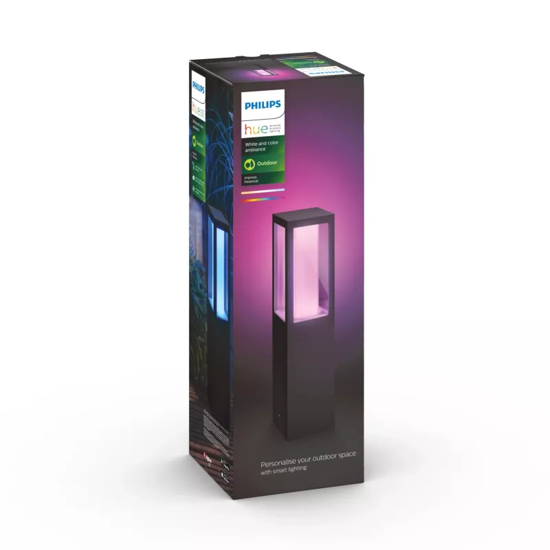 Lampa słupkowa Philips Hue biały and colour ambience IMPRESS OUTDOOR