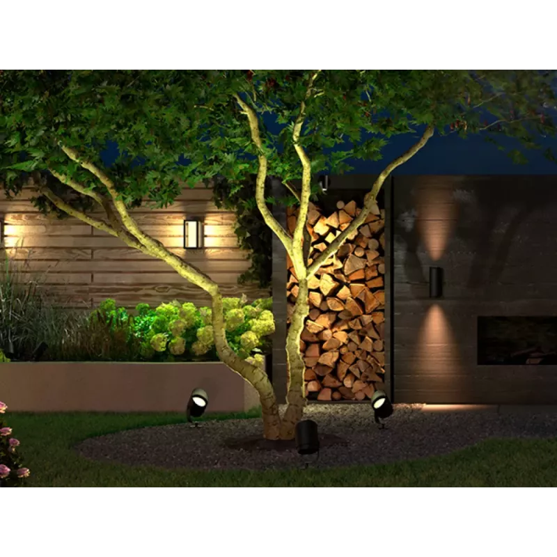 Philips Hue biały and colour ambience Lily XL zewnętrzny reflektor punktowy