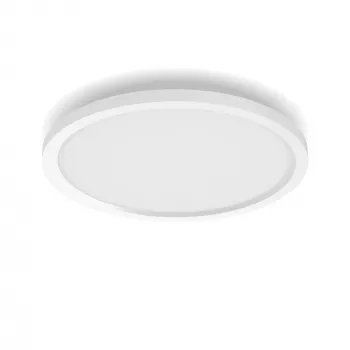 Philips Hue biały and colour ambience Surimu Panel Okrągły, Inteligentna lampa sufitowa, Bluetooth/Zigbee, Biały, LED, Niewymienne żarówki, Wielokolorowa