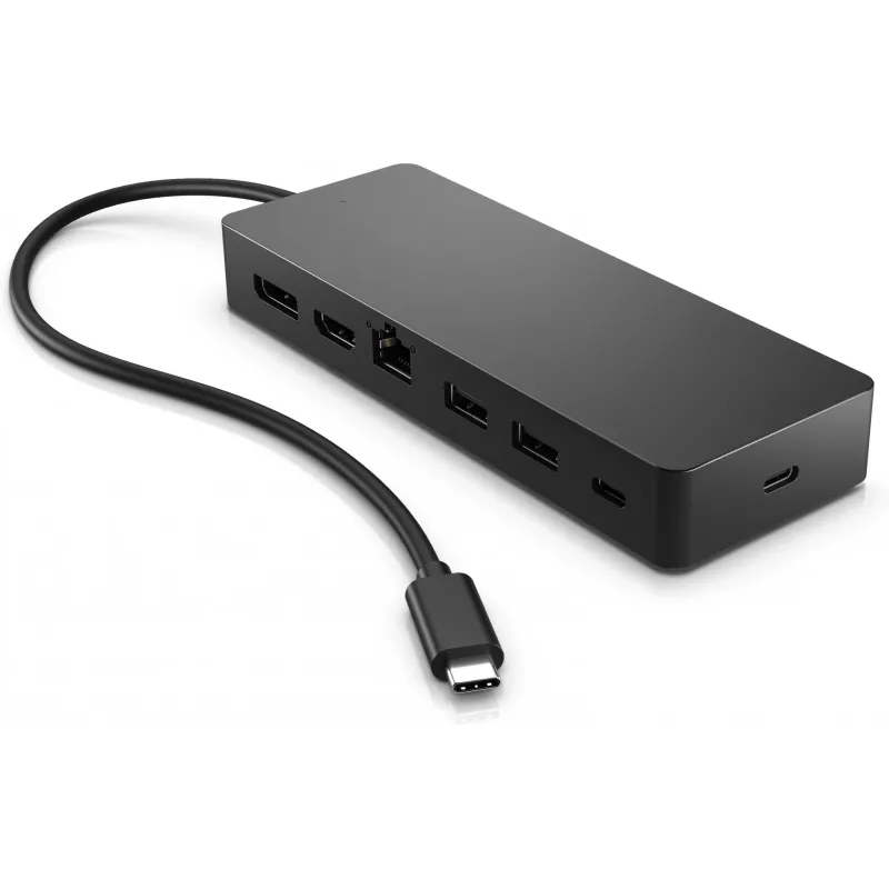 HP Universal USB-C Multiport Hub USB 3.2 Gen 1 Type-C Czarny