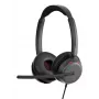 Słuchawki Lenovo 4Z21P85373 przewodowe, nauszne, biuro/call center, USB Type-C / USB Type-A, czarne