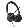 Słuchawki Lenovo 4Z21P85373 przewodowe, nauszne, biuro/call center, USB Type-C / USB Type-A, czarne