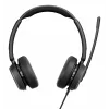 Słuchawki Lenovo 4Z21P85373 przewodowe, nauszne, biuro/call center, USB Type-C / USB Type-A, czarne