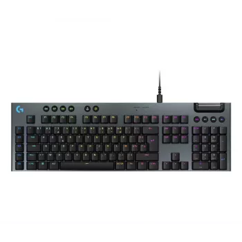 LOGITECH G915 X USB-A Przewodowa Klawiatura Gamingowa Niskoprofilowa Dotykowa Czarna Azerty Fr