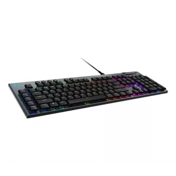 LOGITECH G915 X USB-A Przewodowa Klawiatura Gamingowa Niskoprofilowa Dotykowa Czarna Azerty Fr