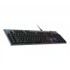 LOGITECH G915 X USB-A Przewodowa Klawiatura Gamingowa Niskoprofilowa Dotykowa Czarna Azerty Fr