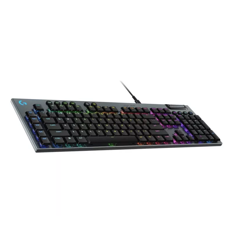 LOGITECH G915 X USB-A Przewodowa Klawiatura Gamingowa Niskoprofilowa Dotykowa Czarna Azerty Fr