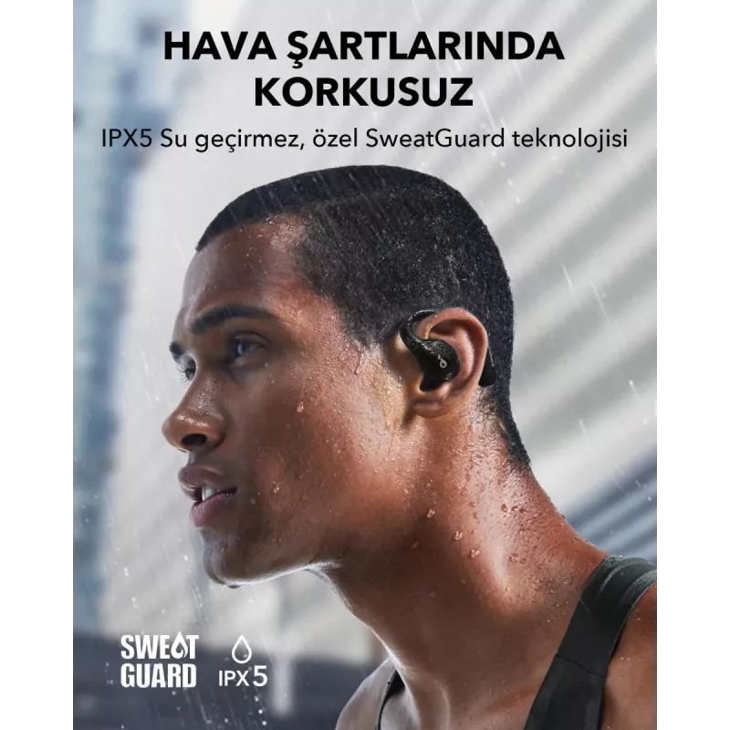 ANKER Earbuds - Soundcore Aerofit Pro - Dynamic Czarny