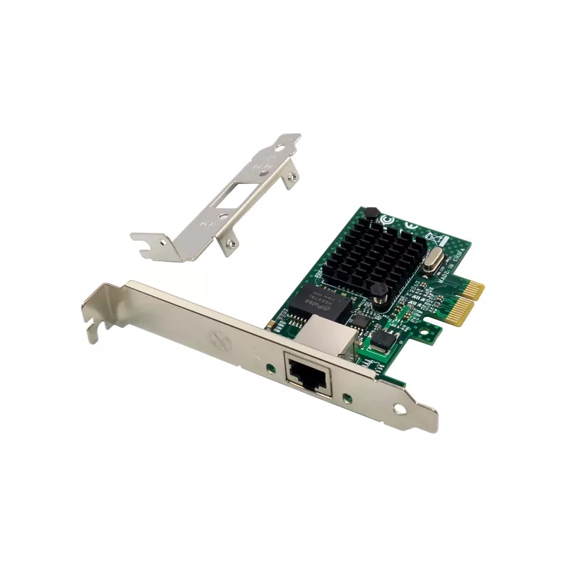 Karta sieciowa LevelOne Gigabit PCIe, w zestawie niskoprofilowy wspornik