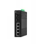 Przełącznik LevelOne Hilbert 6-portowy przemysłowy Gigabit PoE Smart Lite, 2 x SFP, 4 wyjścia PoE, 802.3at/af PoE
