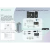 Przełącznik LevelOne Hilbert 6-portowy przemysłowy Gigabit PoE Smart Lite, 2 x SFP, 4 wyjścia PoE, 802.3at/af PoE
