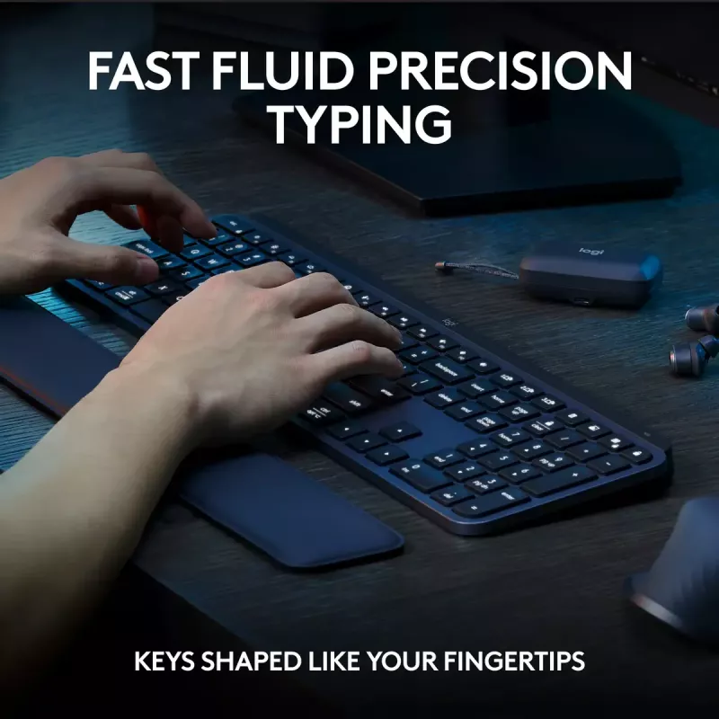 LOGITECH Mx Keys S Combo - Graphite - Qwerty US/Int'l