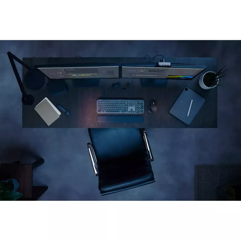 LOGITECH Mx Keys S Combo - Graphite - Qwerty US/Int'l