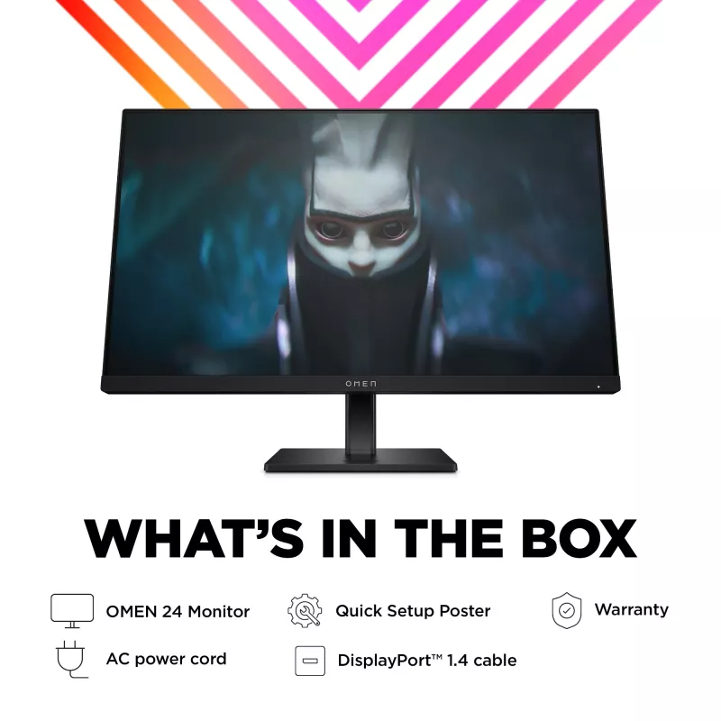 Monitor gamingowy OMEN by HP 23,8 cala FHD 165Hz - OMEN 24