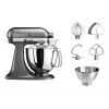 Robot kuchenny KITCHENAID Artisan 300 W 4.8 L Misa ze stali nierdzewnej Srebrny