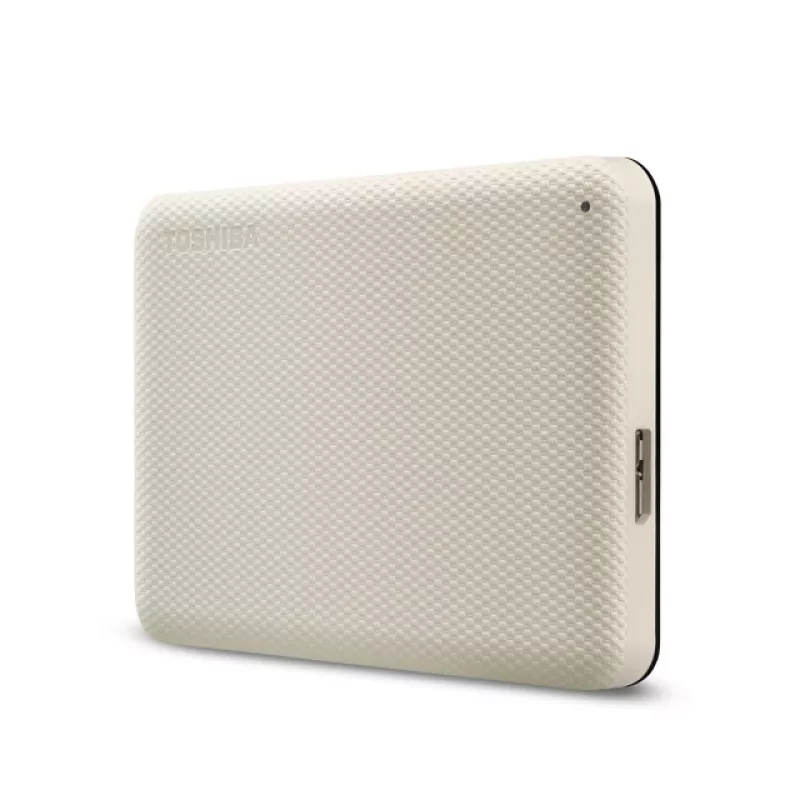 Zewnętrzny dysk twardy TOSHIBA - Canvio Advanced - 2 TB - USB 3.2 Gen 1 - 2,5 cala, jasny beż