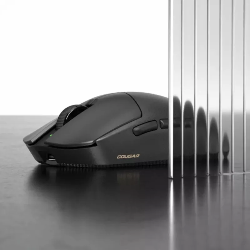 Mysz gamingowa COUGAR Revenger Pro 4K, bezprzewodowa, czarna