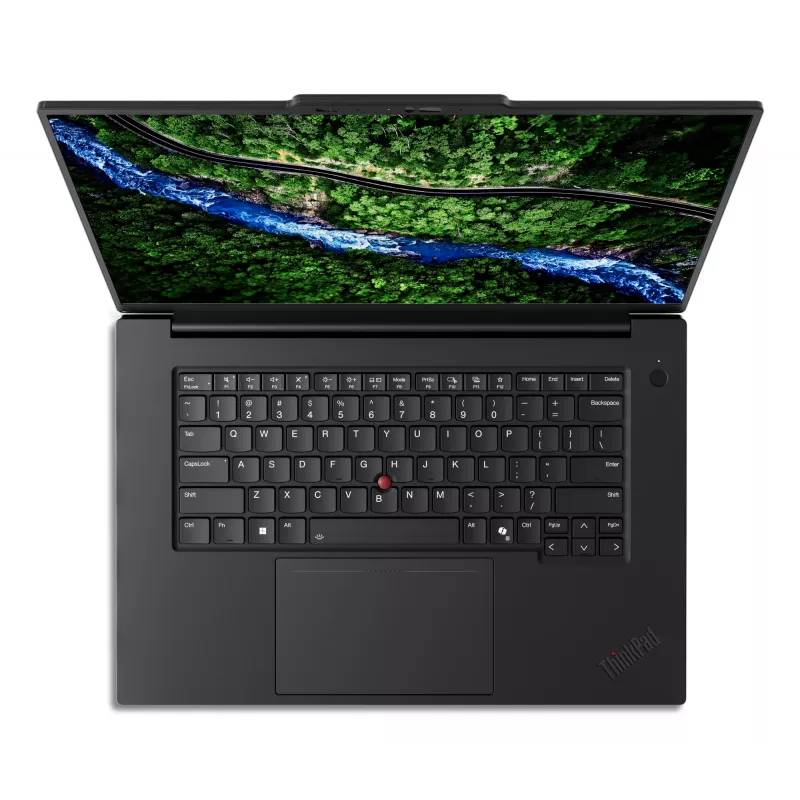 Lenovo ThinkPad T1g Gen 8 Intel Core Ultra 7 255H Laptop 40,6 cm (16 cali) WQUXGA 64 GB LPDDR5x-SDRAM 1 TB SSD NVIDIA GeForce RTX 5060 Wi-Fi 7 (802.11be) Windows 11 Pro Czarny