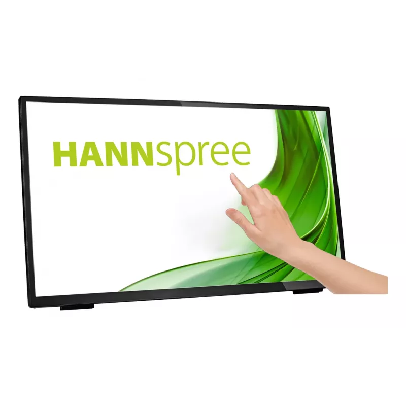 Monitor komputerowy Hannspree HT 248 PPB 60,5 cm (23,8 cala) 1920 x 1080 pikseli Full HD LCD Dotykowy Na biurko Czarny