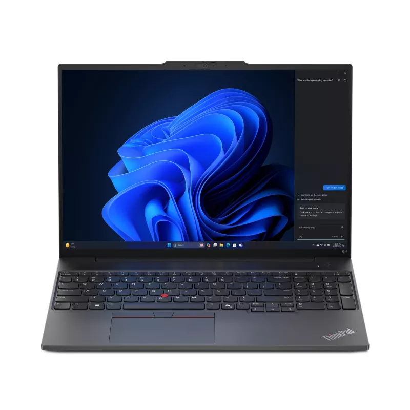 Lenovo ThinkPad E16 Gen 2 (AMD) AMD Ryzen™ 5 7535HS Laptop 40,6 cm (16 cali) WUXGA 8 GB DDR5-SDRAM 256 GB SSD Wi-Fi 6E (802.11ax) Windows 11 Pro Czarny