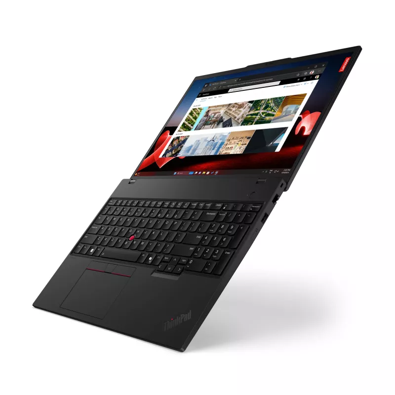 Lenovo ThinkPad T16 Gen 3 Intel Core Ultra 5 125U Laptop 40,6 cm (16 cali) WUXGA 16 GB DDR5-SDRAM 512 GB SSD Wi-Fi 6E (802.11ax) Windows 11 Pro Czarny