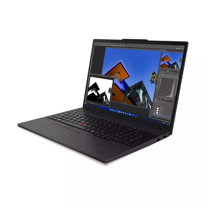 Lenovo ThinkPad T16 Gen 3 Intel Core Ultra 5 125U Laptop 40,6 cm (16 cali) WUXGA 16 GB DDR5-SDRAM 512 GB SSD Wi-Fi 6E (802.11ax) Windows 11 Pro Czarny