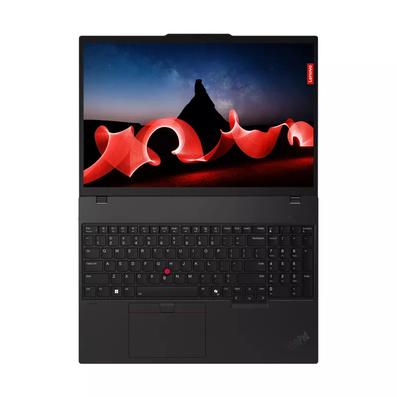 Lenovo ThinkPad T16 Gen 3 Intel Core Ultra 5 125U Laptop 40,6 cm (16 cali) WUXGA 16 GB DDR5-SDRAM 512 GB SSD Wi-Fi 6E (802.11ax) Windows 11 Pro Czarny