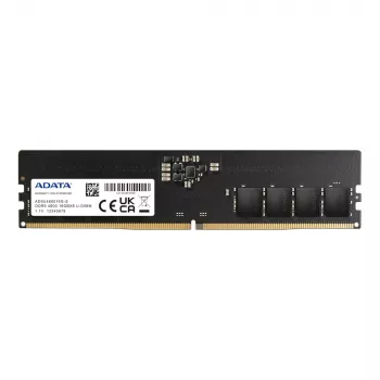 ADATA - DDR5 - Modul - 16 GB - DIMM 288-PIN - 4800 MHz / PC5-38400 - CL40 - 1.1 V - ungepuffert - on-die ECC - Schwarz