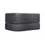 LOGITECH Ergo K860 - Bezprzewodowa dzielona klawiatura Business Graphite Qwerty US Int'l