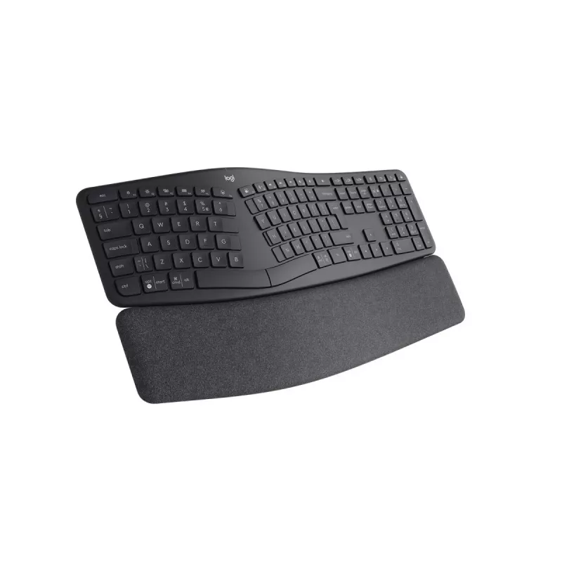 LOGITECH Ergo K860 - Bezprzewodowa dzielona klawiatura Business Graphite Qwerty US Int'l