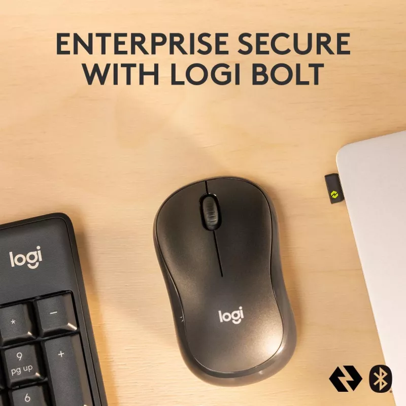 Logitech MK370 Combo for Business – Bezprzewodowa klawiatura i mysz pełnowymiarowa