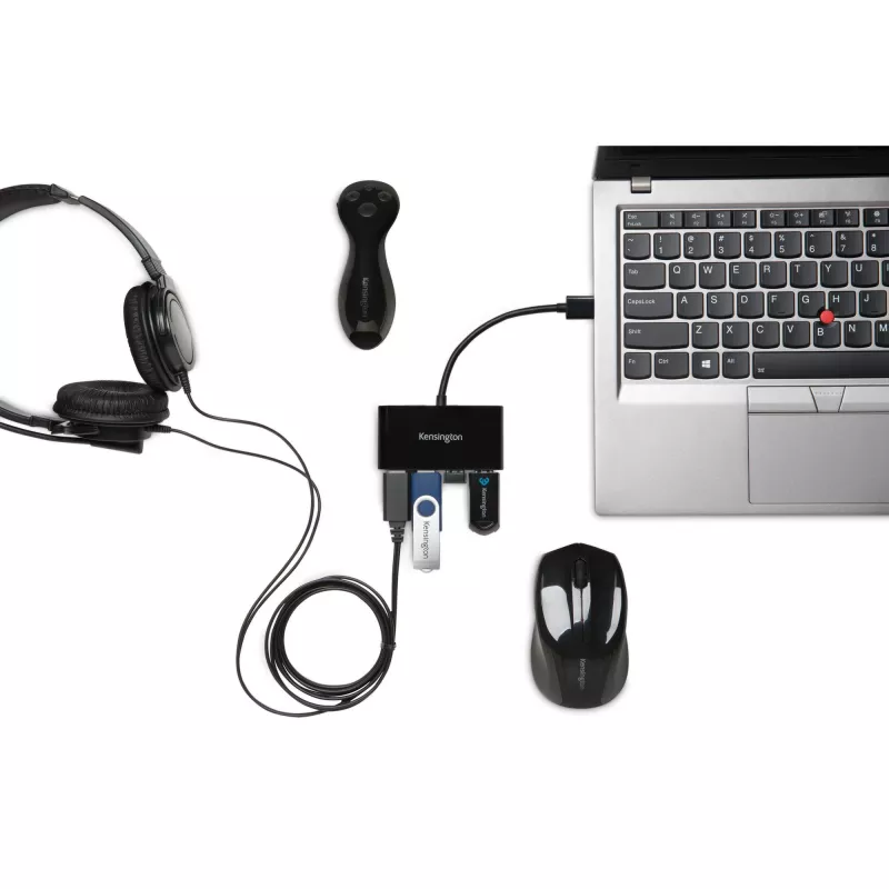 Kensington UH4000 USB 3.0 Hub 4-portowy