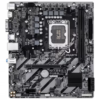 Płyta główna GIGABYTE H810M H Micro ATX, chipset Intel H810, LGA 1851, DDR5, 2x DIMM do 128 GB, PCIe 4.0, HDMI 2.1