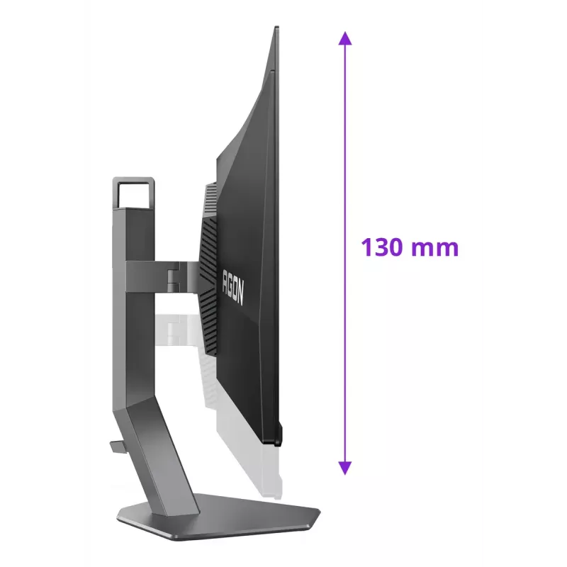 Monitor komputerowy AOC AGON PRO AG276QKD2 67,3 cm (26,5 cala) 2560 x 1440 pikseli Quad HD QD-OLED Czarny, Szary