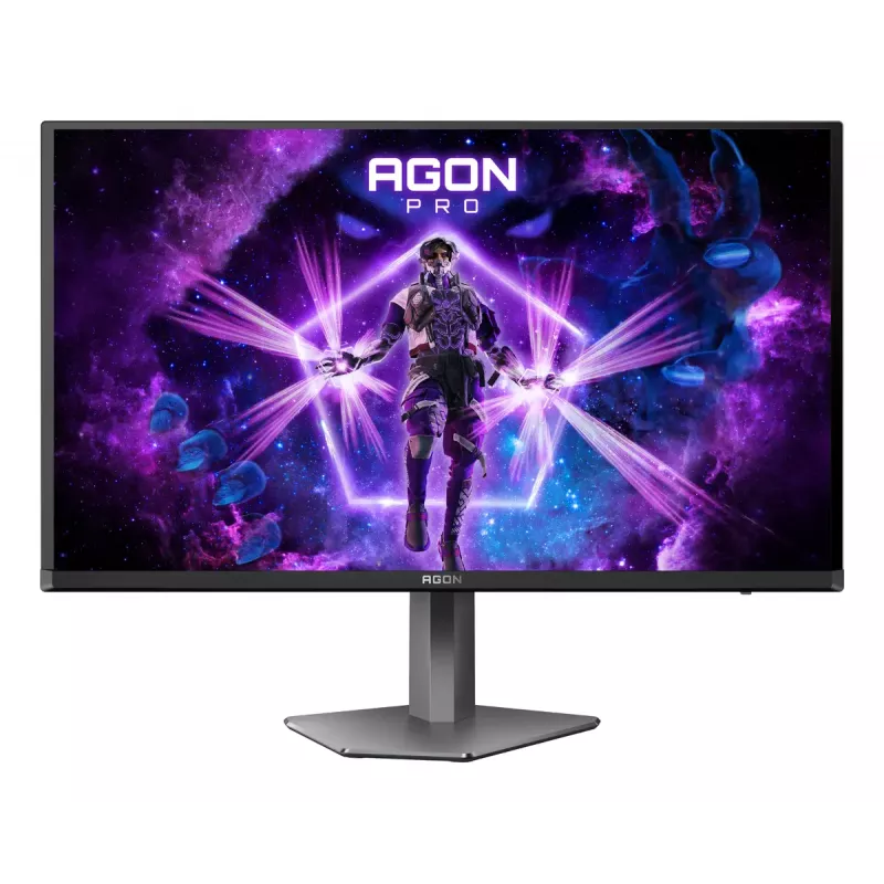 Monitor komputerowy AOC AGON PRO AG276QKD2 67,3 cm (26,5 cala) 2560 x 1440 pikseli Quad HD QD-OLED Czarny, Szary