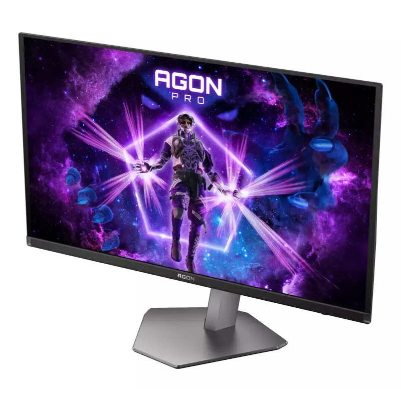 Monitor komputerowy AOC AGON PRO AG276QKD2 67,3 cm (26,5 cala) 2560 x 1440 pikseli Quad HD QD-OLED Czarny, Szary