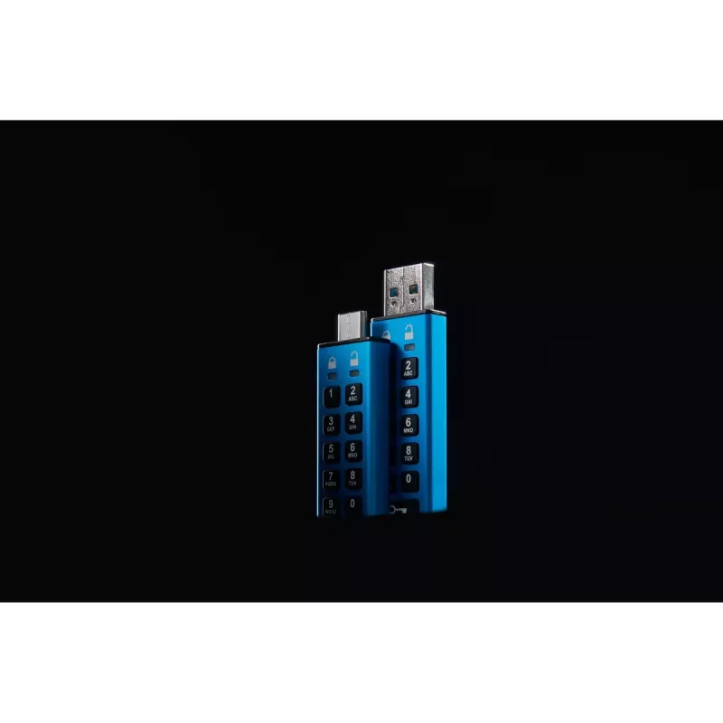 Kingston Technology IronKey 256GB USB-C Keypad 200C, FIPS 140-3 Lvl 3 AES-256